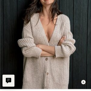 Jenni Kayne Alpaca Cocoon Cardigan XS